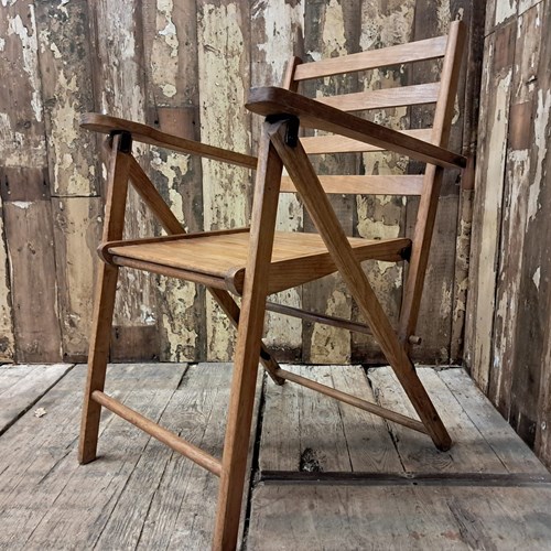 Wooden Folding Chair