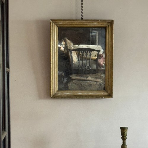19Thc Gilt Gesso Mirror
