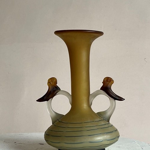 Murano Glass Scavo Vase