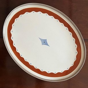 Secessionist Porcelain Tray