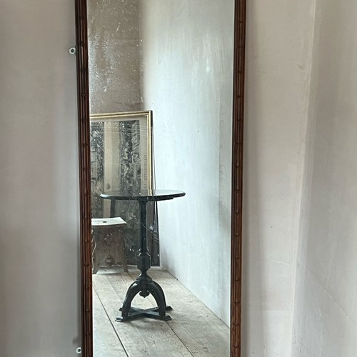 Faux Bamboo Framed Mirror