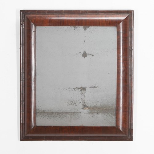 Walnut Cushion Frame Mirror