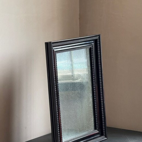 Ebonised Ripple Frame Mirror