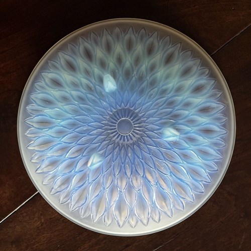 Art Deco Opalescent Dish