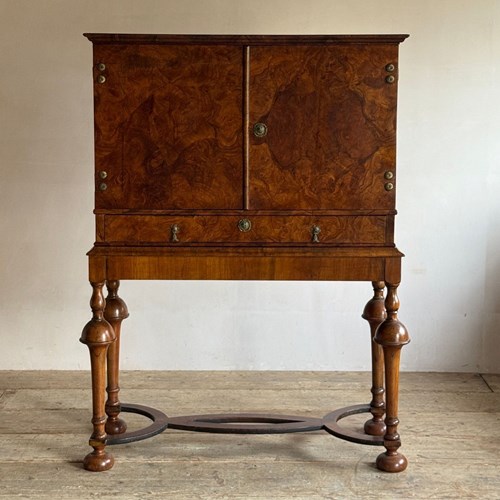 17Thc Olive Wood Cabinet On Stand