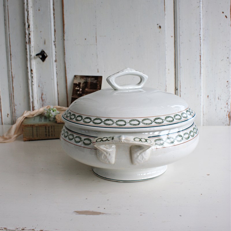 French Vintage 1930'S Ironstone Tureen By St Amand-restored-2-b-loved-img-0206-main-638163966368315588.JPG