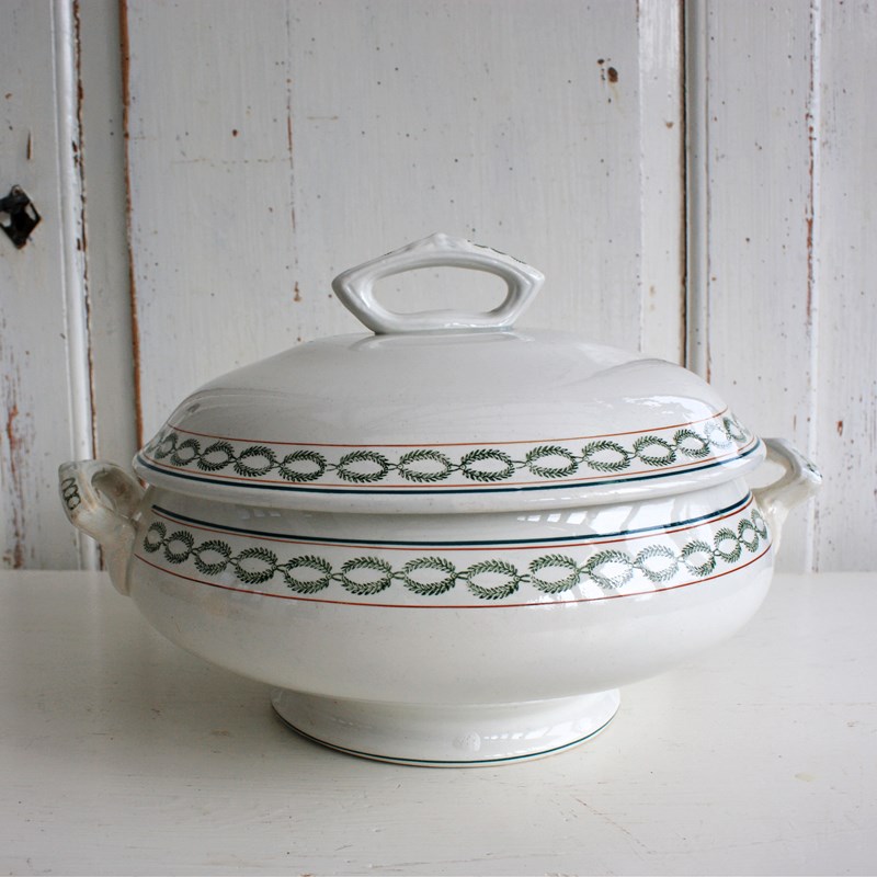 French Vintage 1930'S Ironstone Tureen By St Amand-restored-2-b-loved-img-0215-main-638163966773518409.JPG