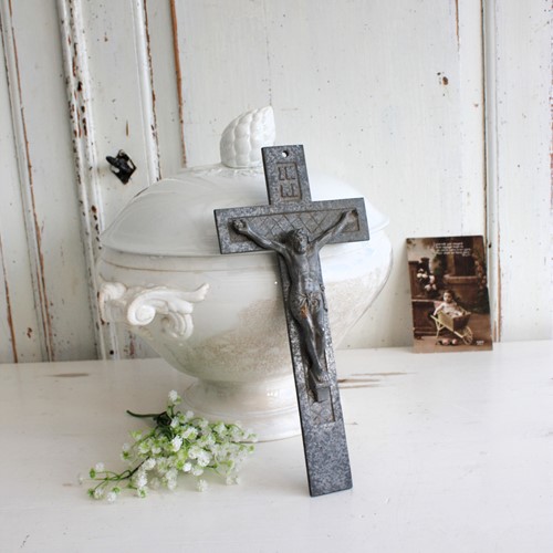 Original Metal Religious Decorative Cross 