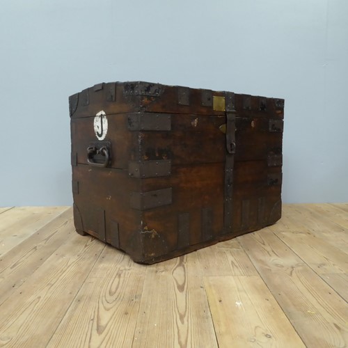 Early 19th Century Oak Silver Chest