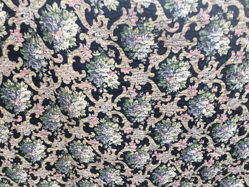 Antique Welsh Reversible Quilt - Floral Pattern -russell-wood-45426122-d65b-4418-82f4-fa9f2570b244-main-637419079580559173.jpeg