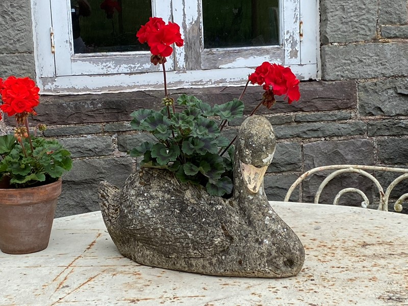Large Vintage Composite Stone Swan Garden Planter-russell-wood-9eaf4f8a-0a53-4387-bd15-acf60d45dd26-main-637597948058331424.jpeg