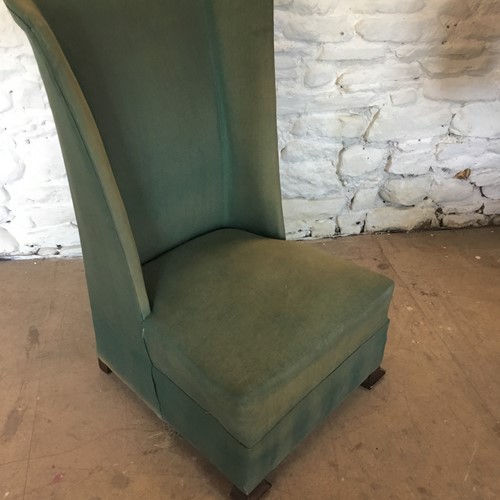 Porter’s Chair, Wingback, 1910, for Re-upholstery 