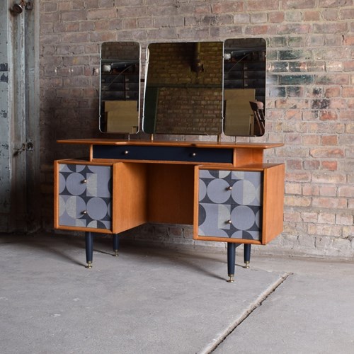 Vintage Up-Cycled G Plan Dressing Table - Desk 