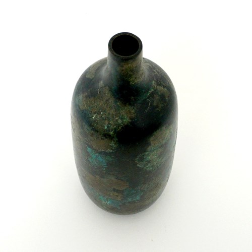 Japanese Murashido Bronze Vessel Sculpture