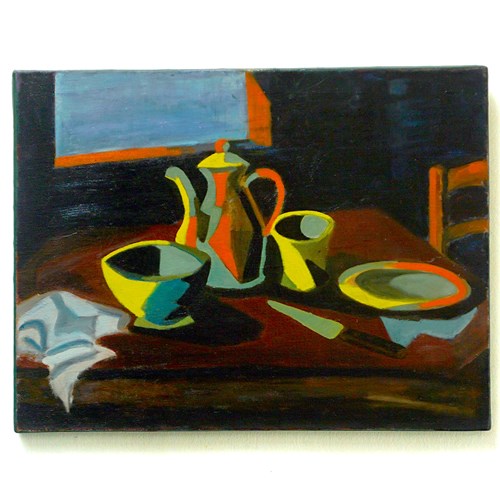 Mid Century Still Life Painting