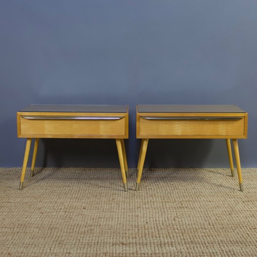 Pair Of Vintage Bedside Tables
