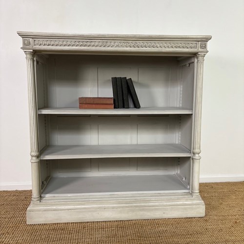 19Th Century Painted Bookcase