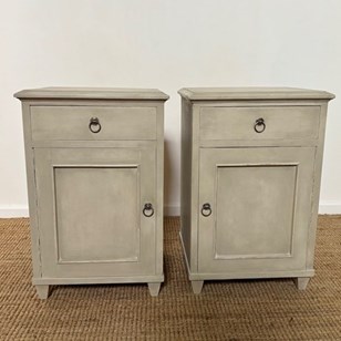 Vintage Painted Bedsides