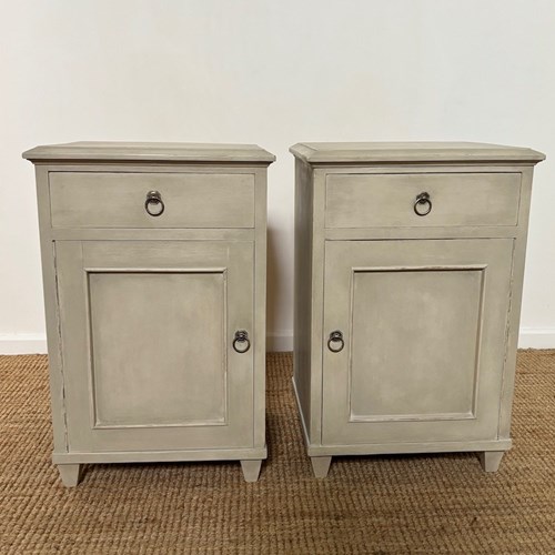 Vintage Painted Bedsides