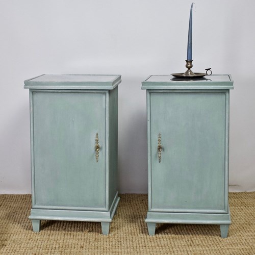 Pair Of Continental Bedsidecabinets