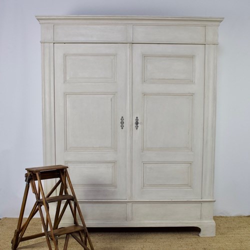Large Continental Painted Wardrobe