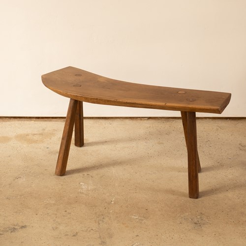 Stick Leg Organic Slab Top Coffee Table/Bench