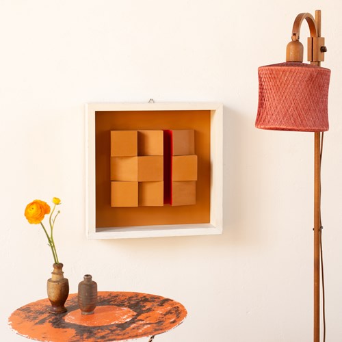 1970S 3D Sculptural Artwork By Ro Silletti For Studio Zero, Milano