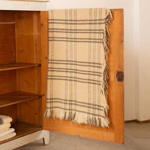 Hand Woven Rhodope Woolen Blanket C1970