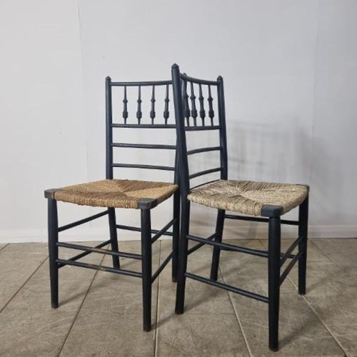 Pair Of Morris & Co Sussex Chairs