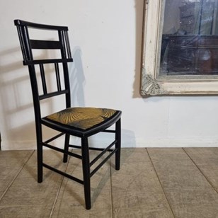 Arts And Crafts Ebonised Chair