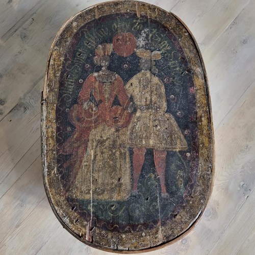 18Th Century German Bridal Box