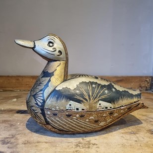 Vintage Hand Painted Latin American...