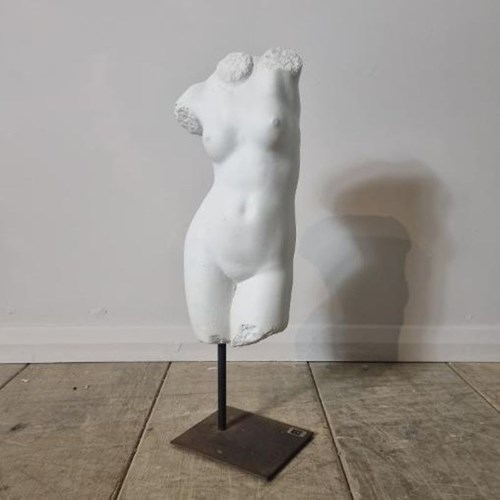 Large Plaster Sculpture By Danish Artist Per Hillo