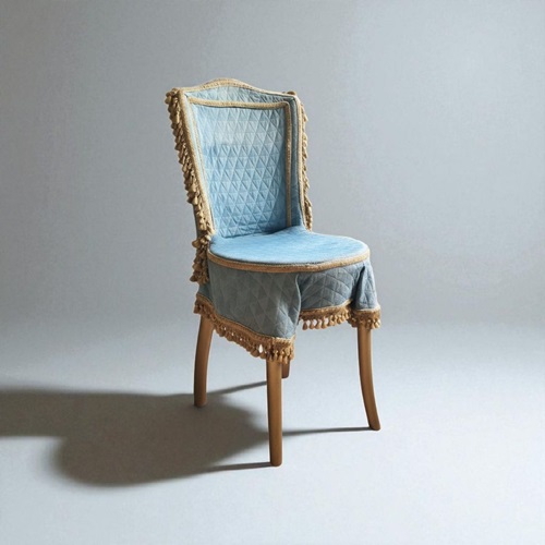 Louis XVI Style Covered Bentwood Chair 
