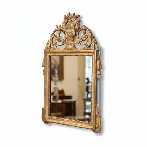 French Louis XVI Marriage Mirror