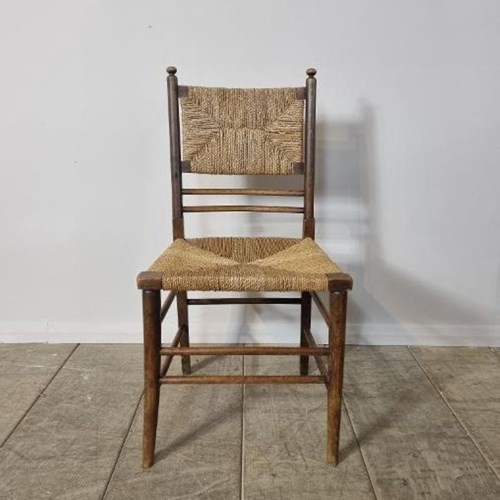 19Th Century French Folk Art Rustic Chair