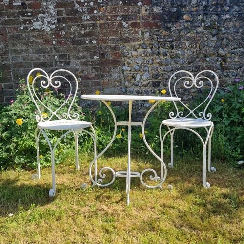 Vintage French Style Bistro Garden Set