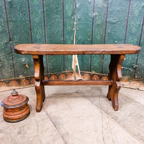 19Th Century French Provincial Small Bench