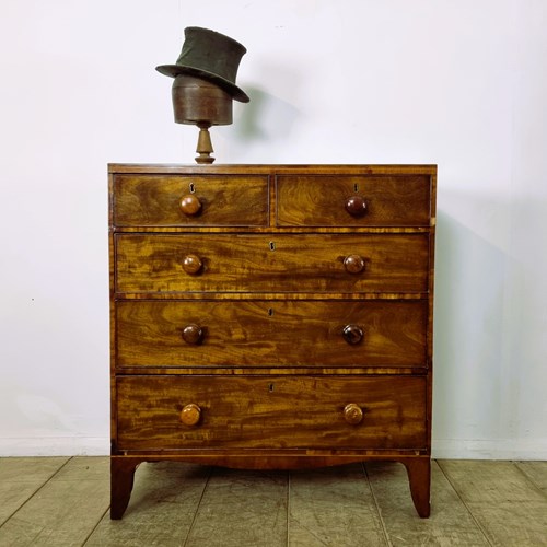 Large 19Th Century Chest Of Drawers