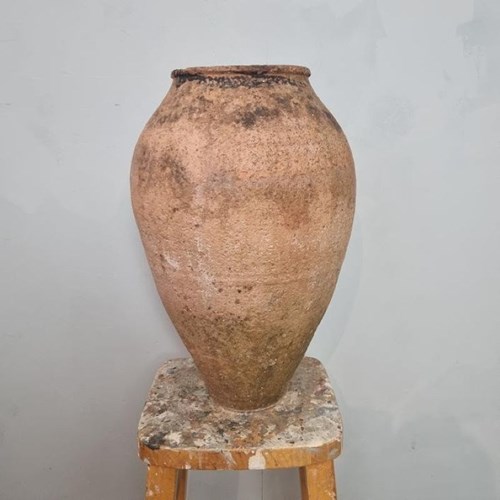 Large Antique Olive Jar
