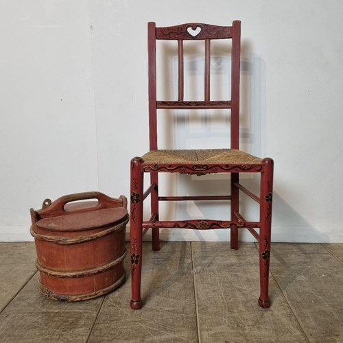 19Th Century Painted Folk Art Style Chair