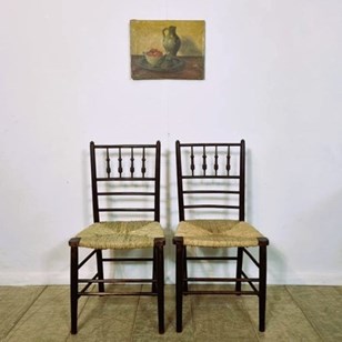 Pair Of English Arts And Crafts Sus...