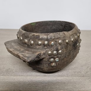 Wooden Primitive Tribal Bowl