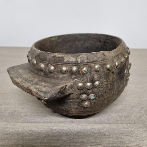 Wooden Primitive Tribal Bowl