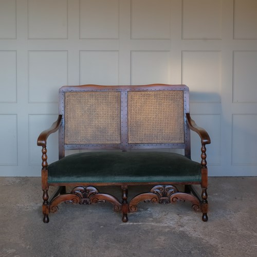 Jacobean Style Two Seater Settee