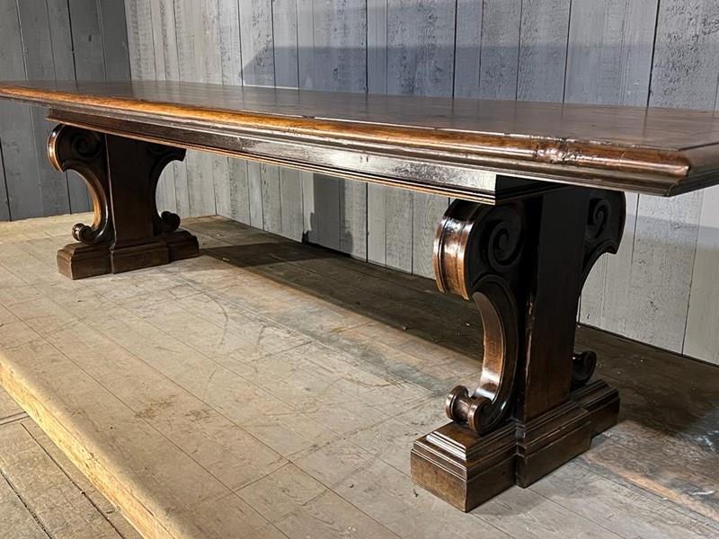 Magnificent Huge Walnut Dining Table-sussex-antiques-and-interiors-1970b1d7-b252-41ab-a224-7796211fa0c0-main-638374097991646214.jpeg