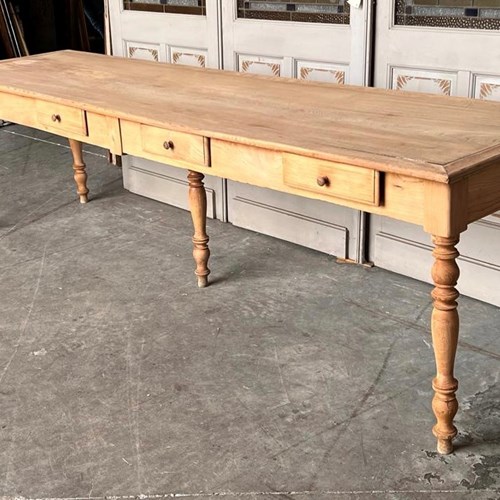 Long French Kitchen Table 