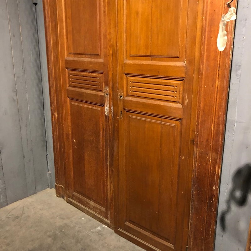 2 Pairs French Chateau Doors with Surrounds -sussex-antiques-and-interiors-a897aaf9-62d9-4e91-9298-49e593655ab1-main-637692203510709807.jpeg