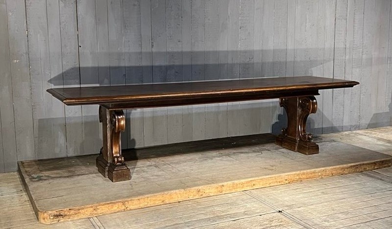 Magnificent Huge Walnut Dining Table-sussex-antiques-and-interiors-d05197e7-eaff-4c07-b51f-b514716c6e32-main-638374098030565012.jpeg