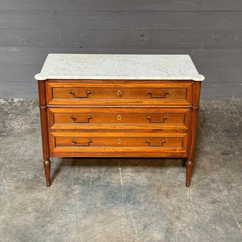 French Louis XVI Commode Chest Of Drawers